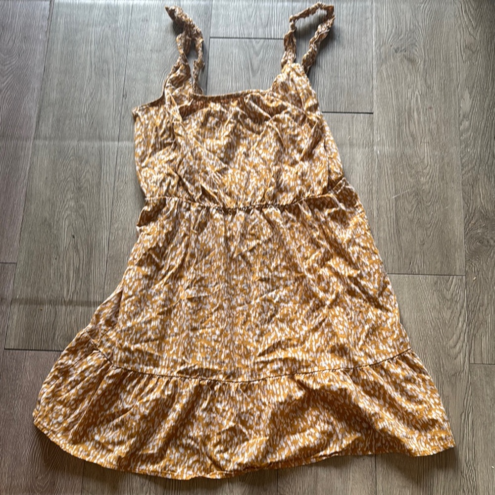 Yellow cute sundress